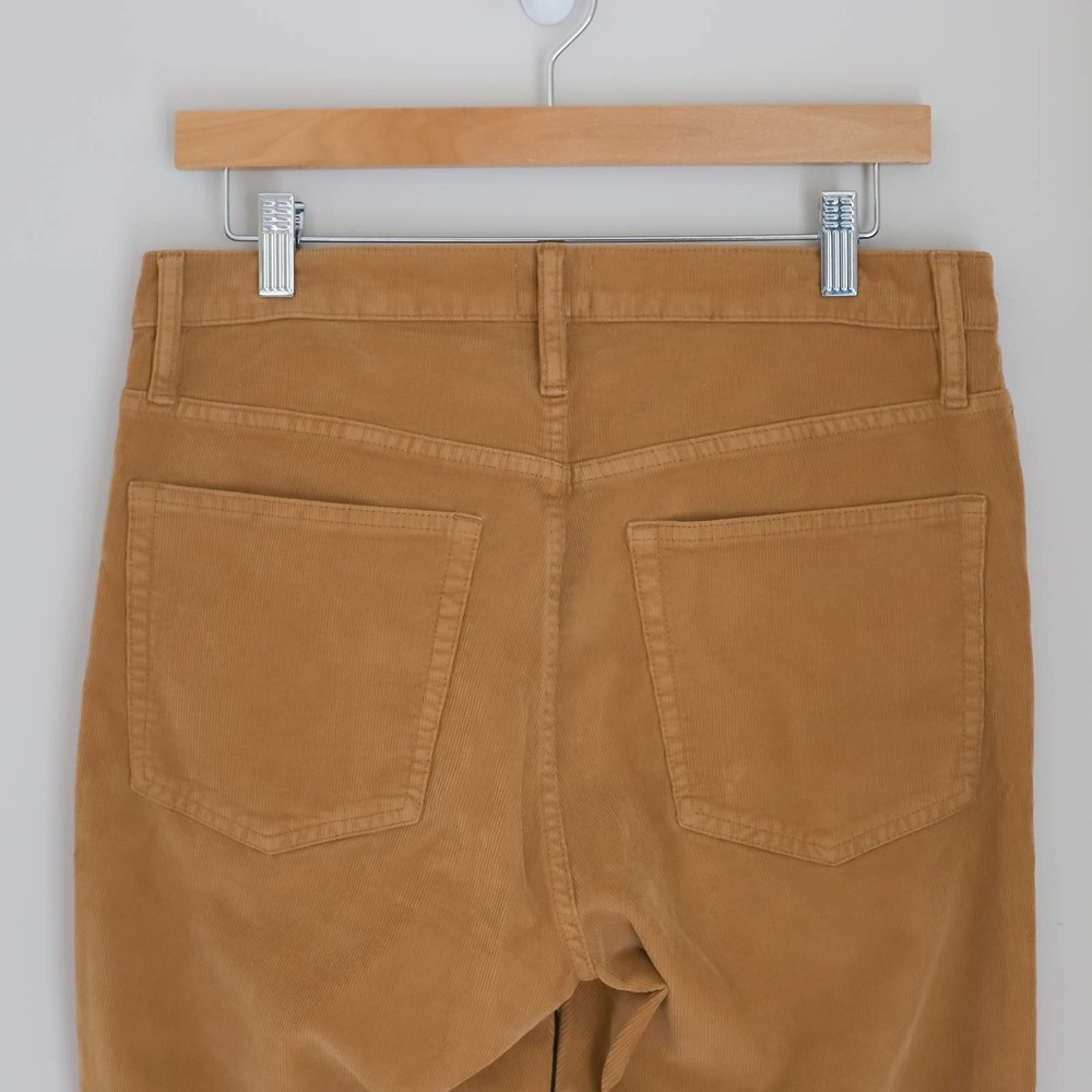 NWT J. Crew Women's Vintage Straight Pant Garment-Dyed Corduroy Cappuccino 30 - Picture 4 of 8